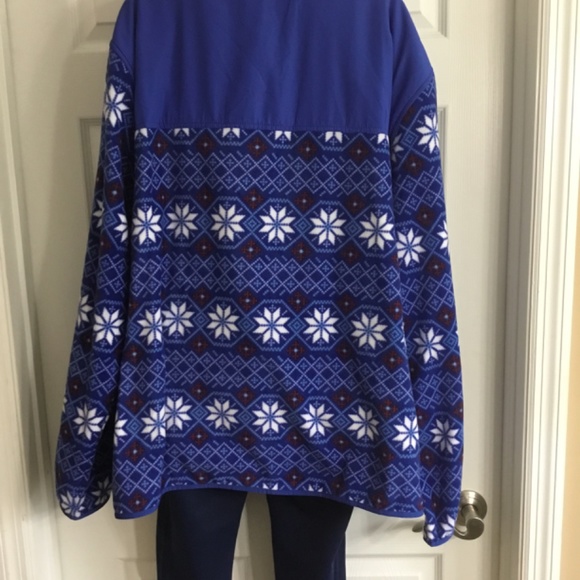 Ski Season Fleece/Nylon Pullover - Picture 5 of 10